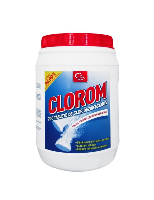 dezinfectant clorigen clorom 200 tablete 1